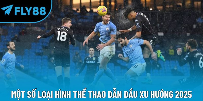Một số loại hình thể thao dẫn đầu xu hướng 2025